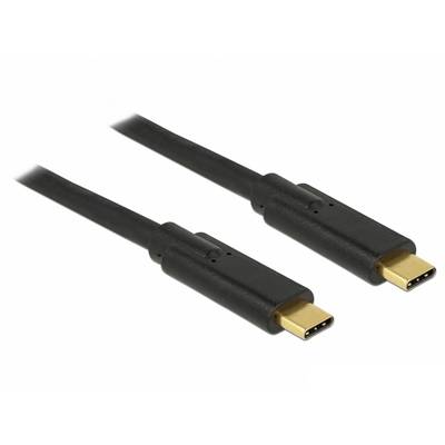 Két fekete USB-C-kábel arany csatlakozókkal egymás mellett fekszik.