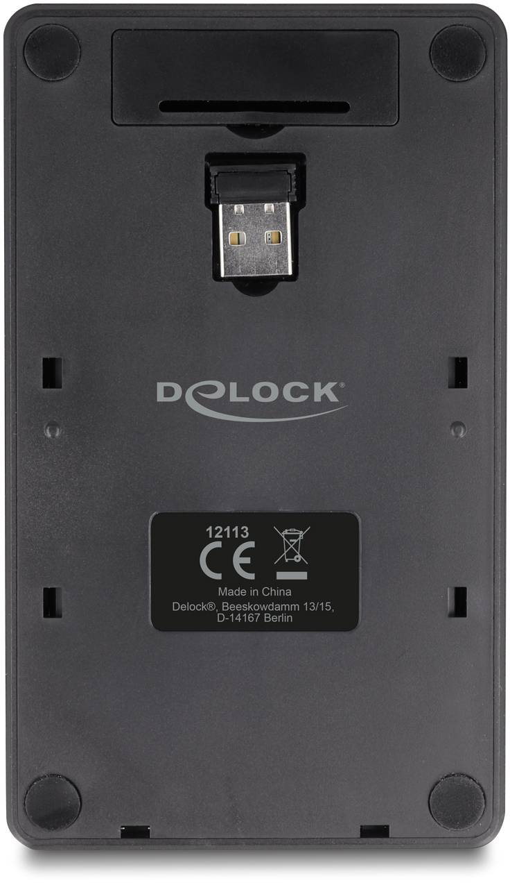 Delock 12113 Számtömb Bluetooth™ 19"-os alkalmazások Fekete-4