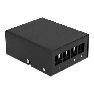 Delock 43409 Patchpanel Fekete Alkatrészek nélkül-0