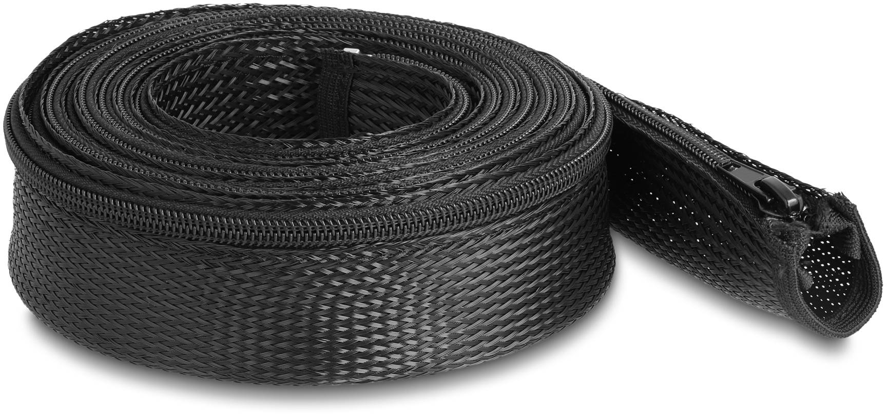 Delock 19173 19173 Fonat védőtömlő Fekete Poliészter 5 m 35 mm (max) 1 db-1