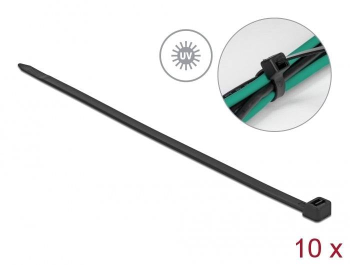 Delock 19562 Serre-câble noir stabilisé aux UV 10 pc(s) — Photo 2 sur 2