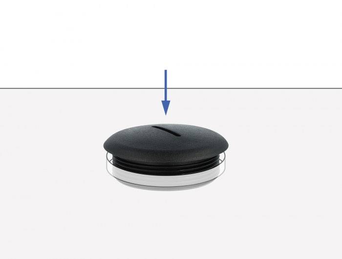 Delock 60232 M25 x 1.5 Nylon Fekete 1 db-2