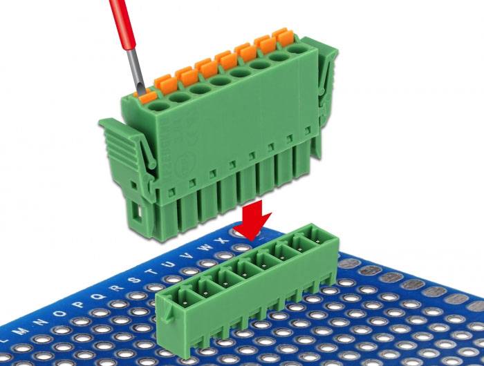 Delock 65974 65974 Adaptációs készlet Zöld-6