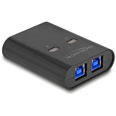 Delock 11508 USB 3.2 átkapcsoló Fekete-0