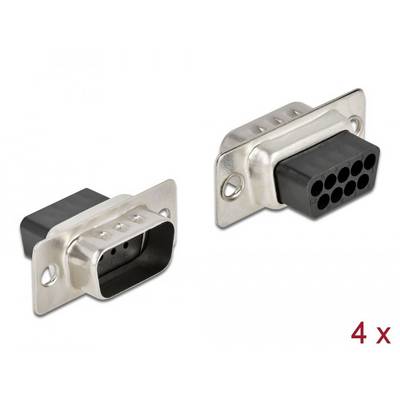 Delock 66708 D-SUB csatlakozó - 4 db csomag-0
