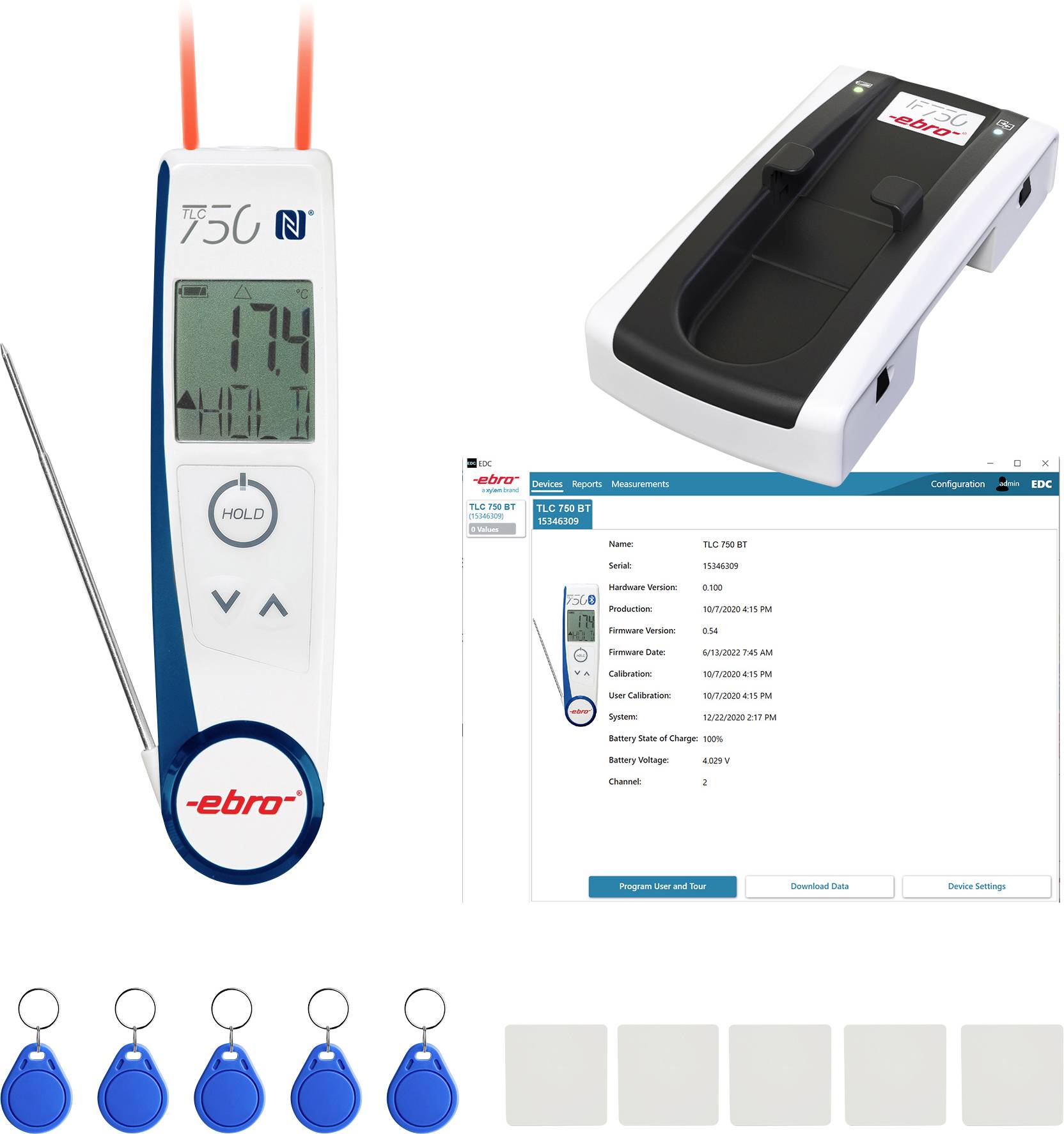 Xylem SH 750NFC        Hőmérséklet mérőműszer