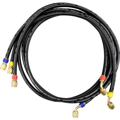 testo 0554 2114 3er Schläuche 1/4" zu 5/16" (SAE) bzw. 7/16" zu 1/2" (UNF) Tömlő készlet