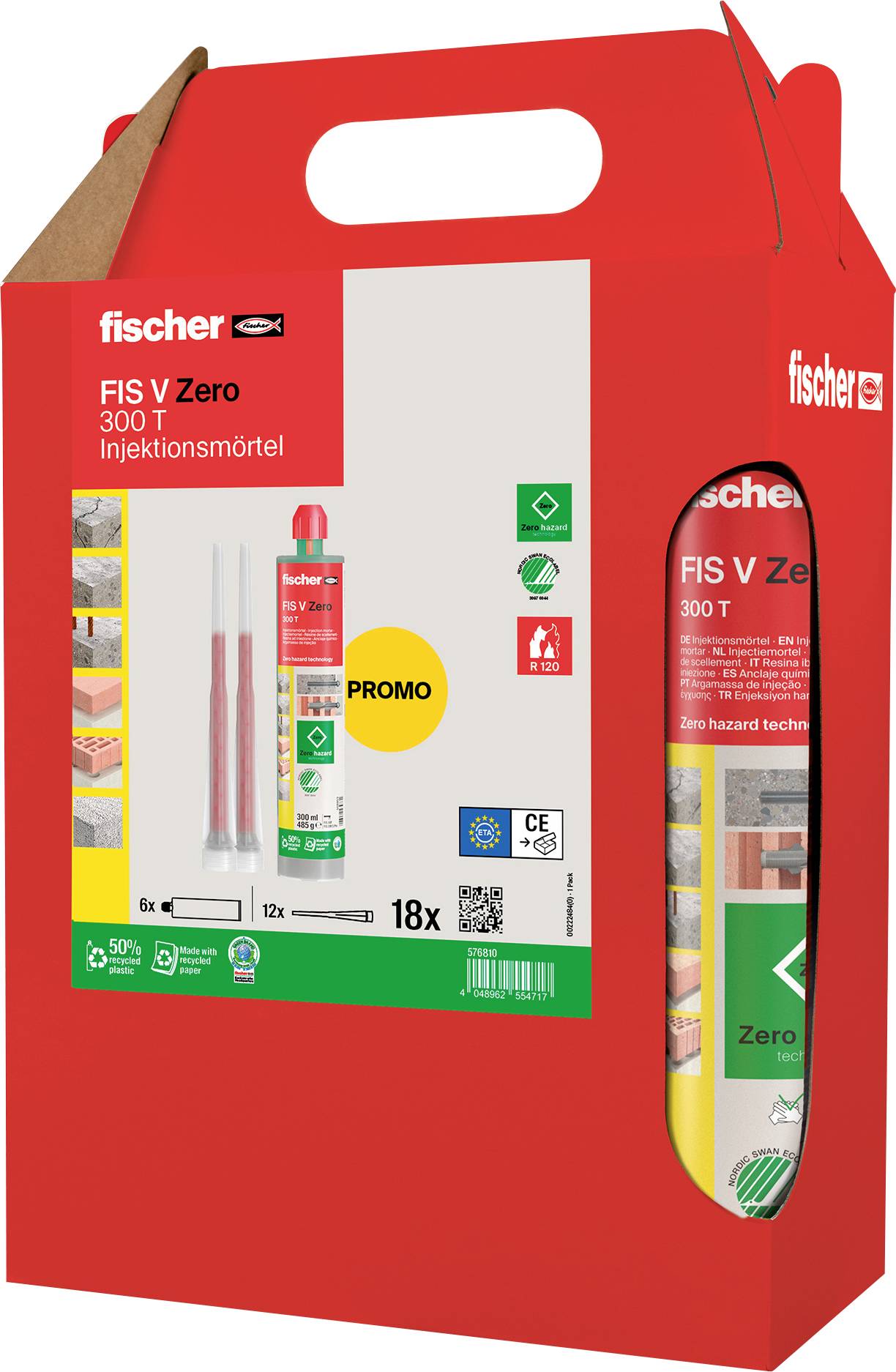 Fischer Injekciós habarcs 6 db