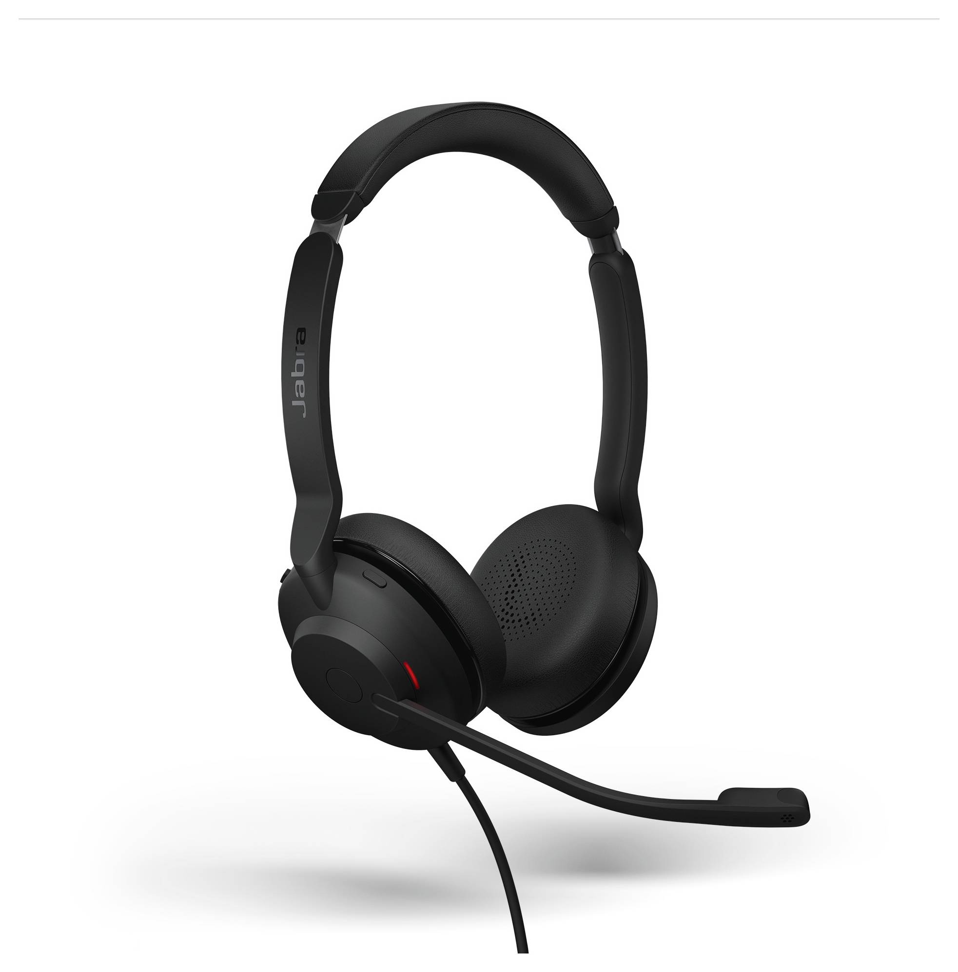 Jabra Evolve2 30 SE On Ear headset Vezetékes Stereo Fekete mikrofon zajelnyomás, Noise Cancelling Headset Telefon-2