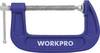 WorkPro WP232019 Gyorsbefogó Szorítási szélesség (max.):100 mm Méret, hossz: 210 mm Visszavonás:100 mm