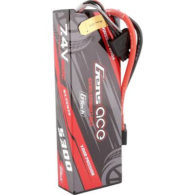 Tattu Akkucsomag, LiPo 650 mAh 95 C Derékszög XT30