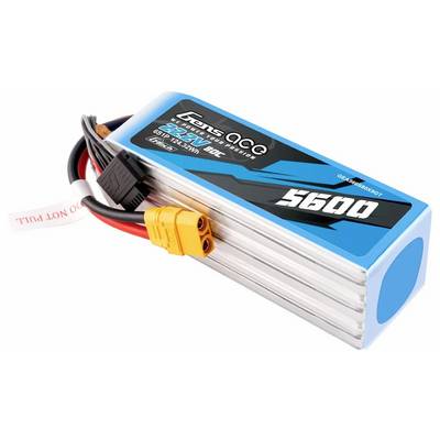 Gens ace Akkucsomag, LiPo 22.2 V 5600 mAh 80 C Tömb EC5 dugó, EC5