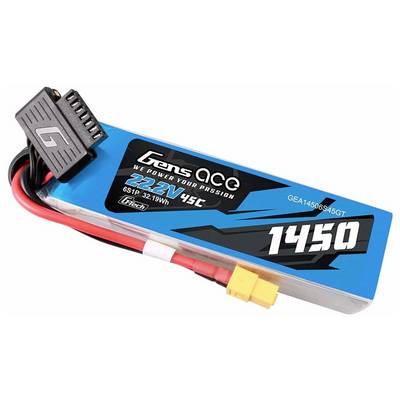 Gens ace Akkucsomag, LiPo 22.2 V 1450 mAh 45 C Tömb XT60
