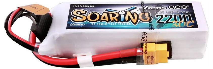 Gens ace Akkucsomag, LiPo 14.8 V 2200 mAh Tömb