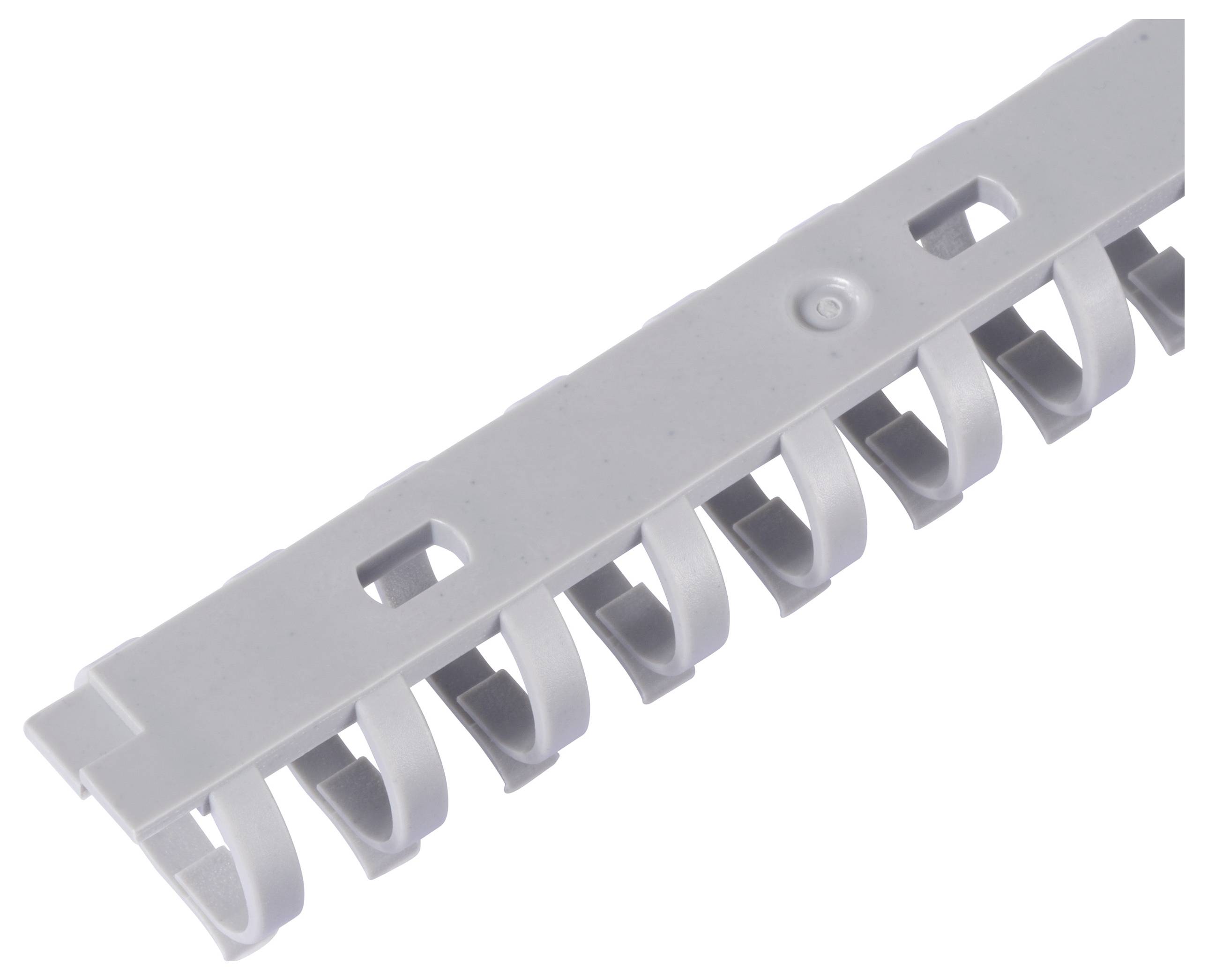 Egy szürke műanyag gyűrűs dosszié látható.