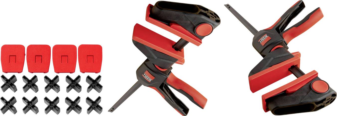 EZ360 teraszkészlet Bessey EZ360TD-SET Szorítási szélesség (max.):450 mm Visszavonás:80 mm