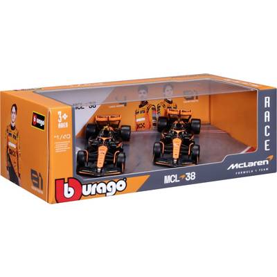 Bburago F1 McLaren MCL38 ´24 2er-Set 1:43 Autómodell