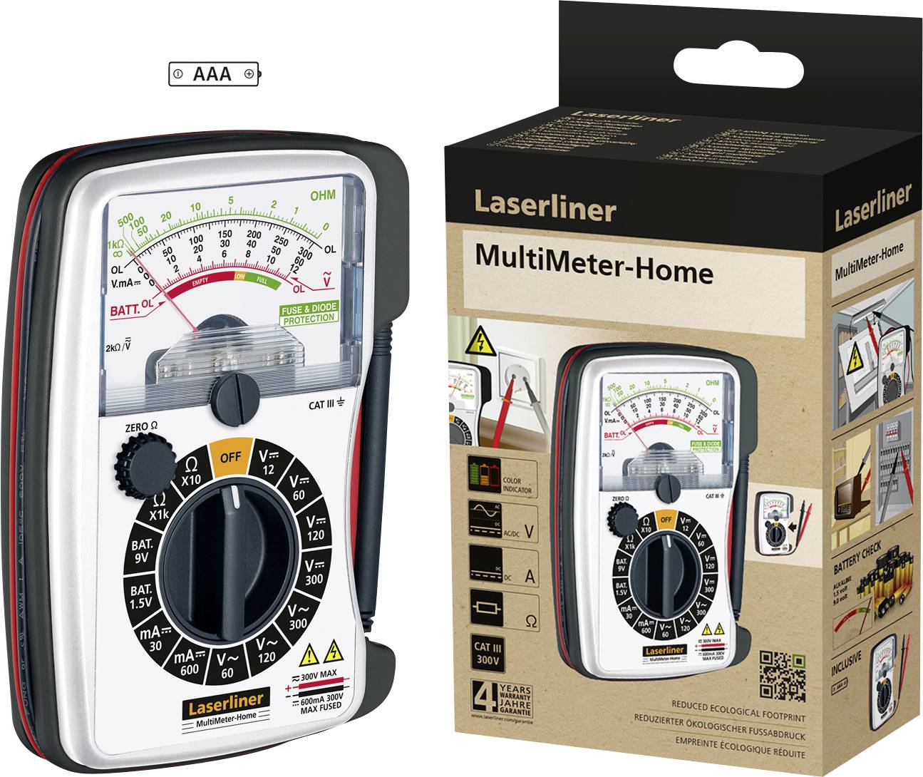Laserliner MultiMeter-Home Kézi multiméter