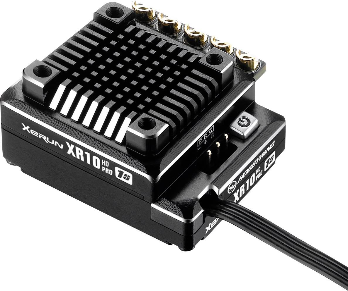 Hobbywing Xerun XR10 Pro 1S Modellautó brushless menetszabályozó Terhelhetőség (max. A): 830 A