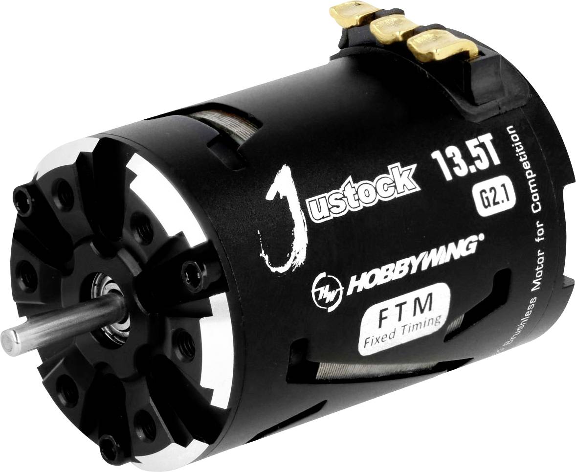 Hobbywing Xerun Justock 13.5 Turn G2.1 Autómodell brushless elektromotor kV: 3200 Tekercs (fordulat): 13.5