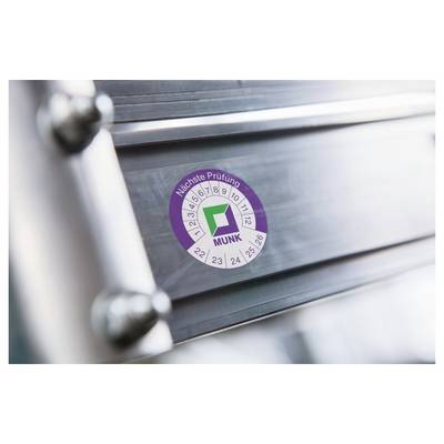 MUNK Günzburger Steigtechnik 019175 Ellenőrző plakett 50 db
