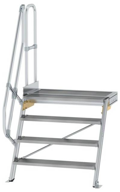 MUNK Günzburger Steigtechnik 600404 Alumínium, Acél, ónozott Lépcső