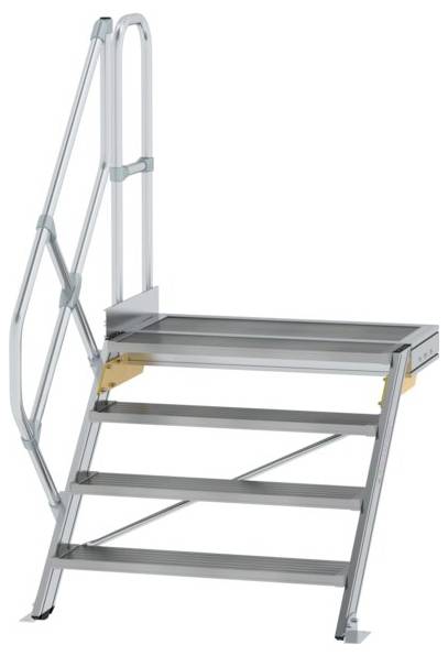 MUNK Günzburger Steigtechnik 600464 Alumínium, Acél, ónozott Lépcső