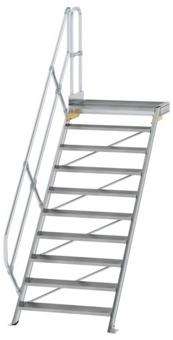 MUNK Günzburger Steigtechnik  600470 Alumínium, Acél, ónozott Lépcső