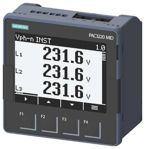 Siemens 7KM3220-2BA01-1JA0 Beépíthető mérőműszer