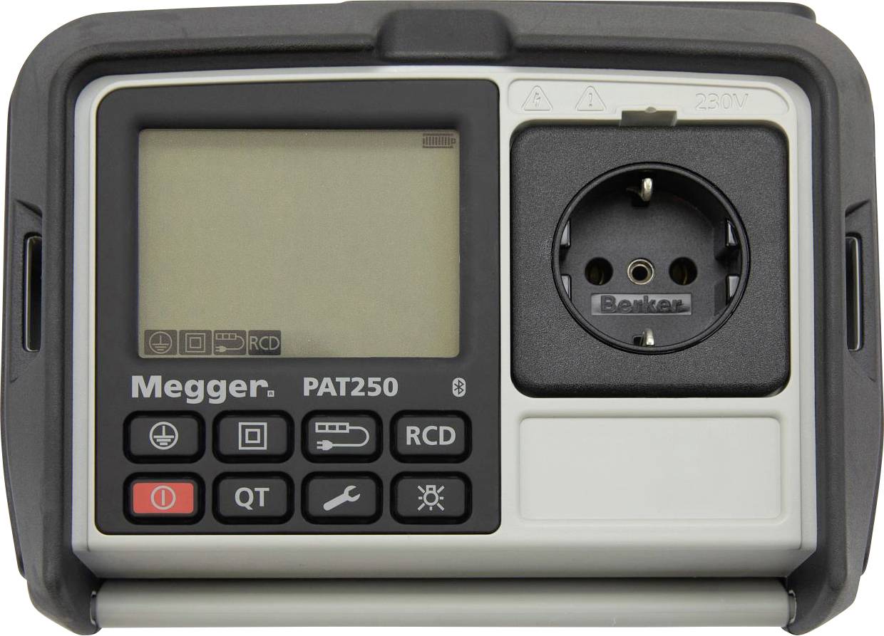 Megger PAT250SRX-CH PAT Készülékteszter készlet VDE szabvány 0701-0702