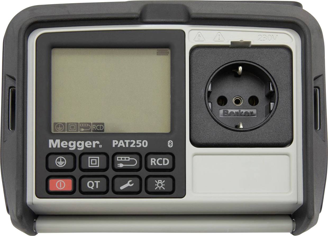 Megger PAT250SX-DE PAT Készülékteszter készlet VDE szabvány 0701-0702