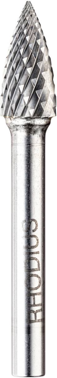 Rhodius 304525 Maró Keményfém Hegyes ív Munkahossz 19.0 mm Szár átmérő 6 mm 1 db