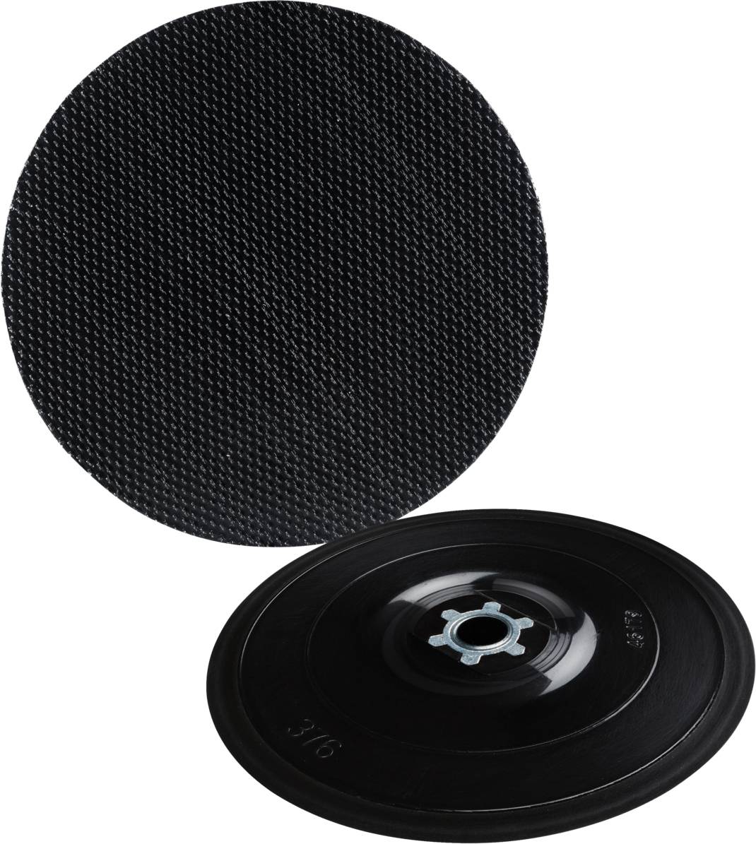 Rhodius 305427 RHODIUS RH V, alátét tépőzáras 125 x M14 mm, alátét, ALPHAline Ø 125 mm