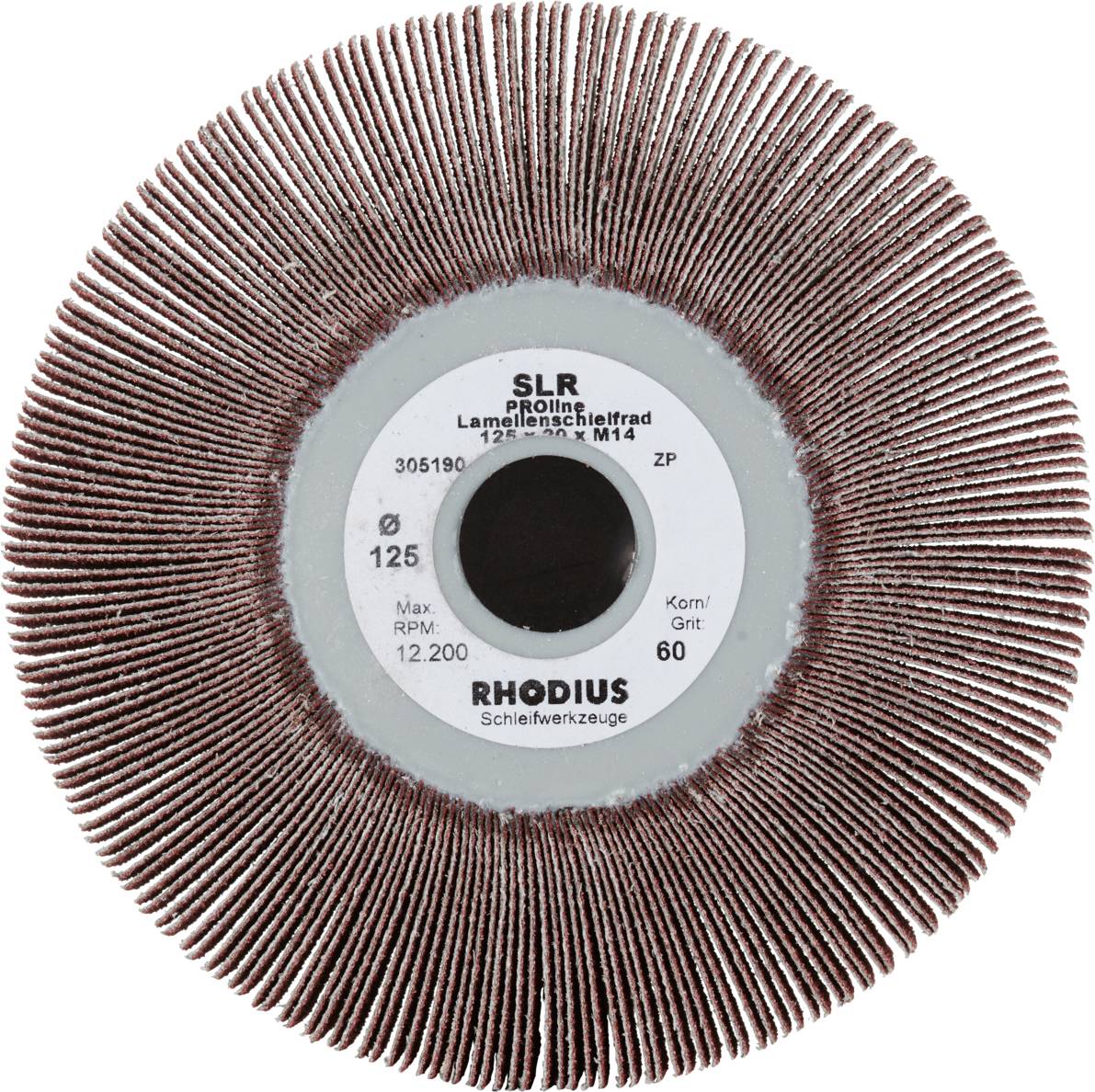 Rhodius 305190 Csapos lamellás csiszoló Ø 125 mm 5 db