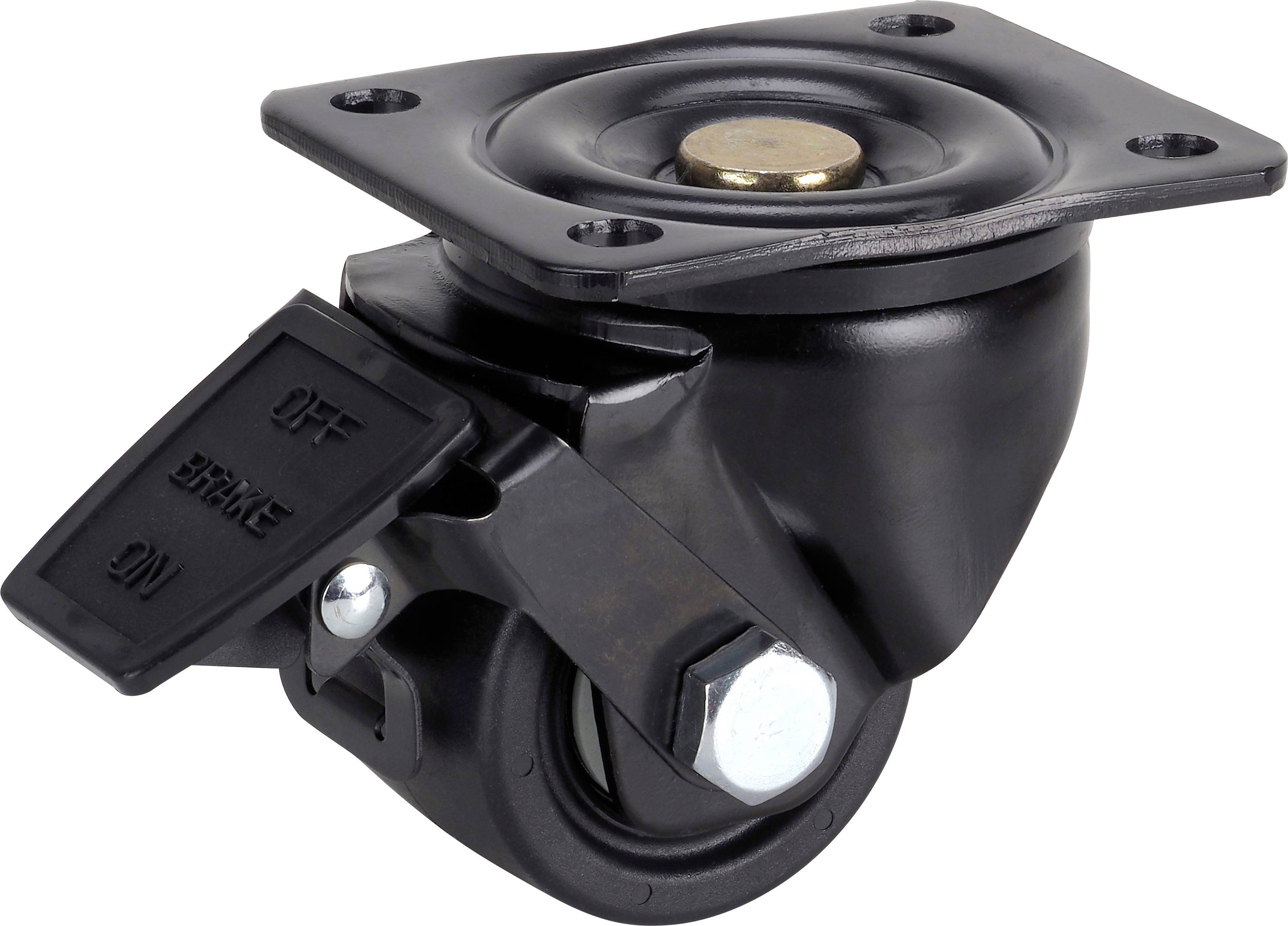 dörner + helmer 735675 Nagy teherbírású forgógörgő KerékØ: 75 mm 1 db