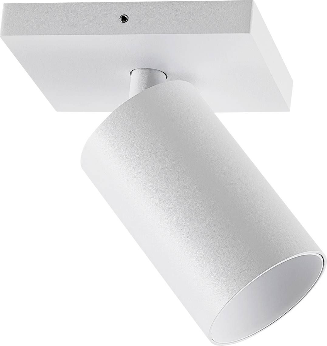 Deko Light 348245 Can Tilt eckig, 1x 7,5 W GU10, Weiß Mennyezetre építhető lámpa GU10 7.5 W Fehér