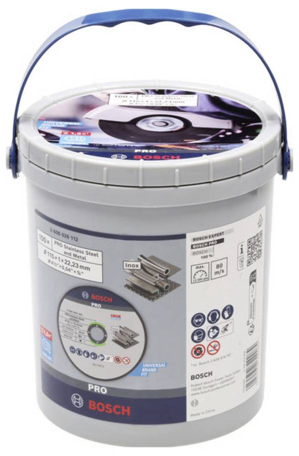 Bosch Accessories  2608626112  2608626112  Vágótárcsa    100 db  Nemesacél, rozsdamentes
