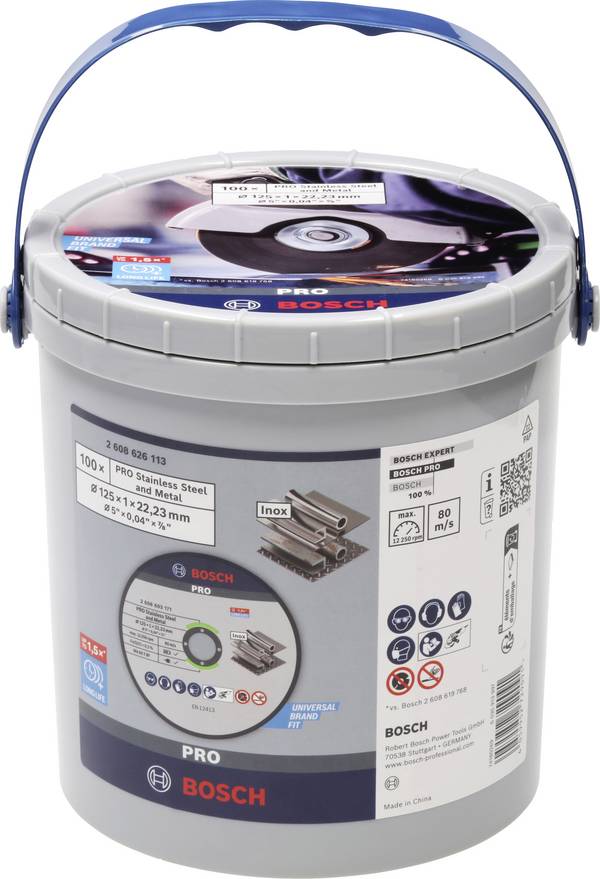 Bosch Accessories  2608626113  2608626113  Vágótárcsa    100 db  Nemesacél