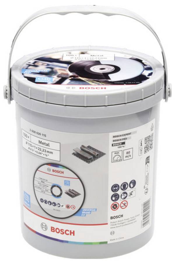 Bosch Accessories  2608626115  2608626115  Vágótárcsa    100 db  Fém