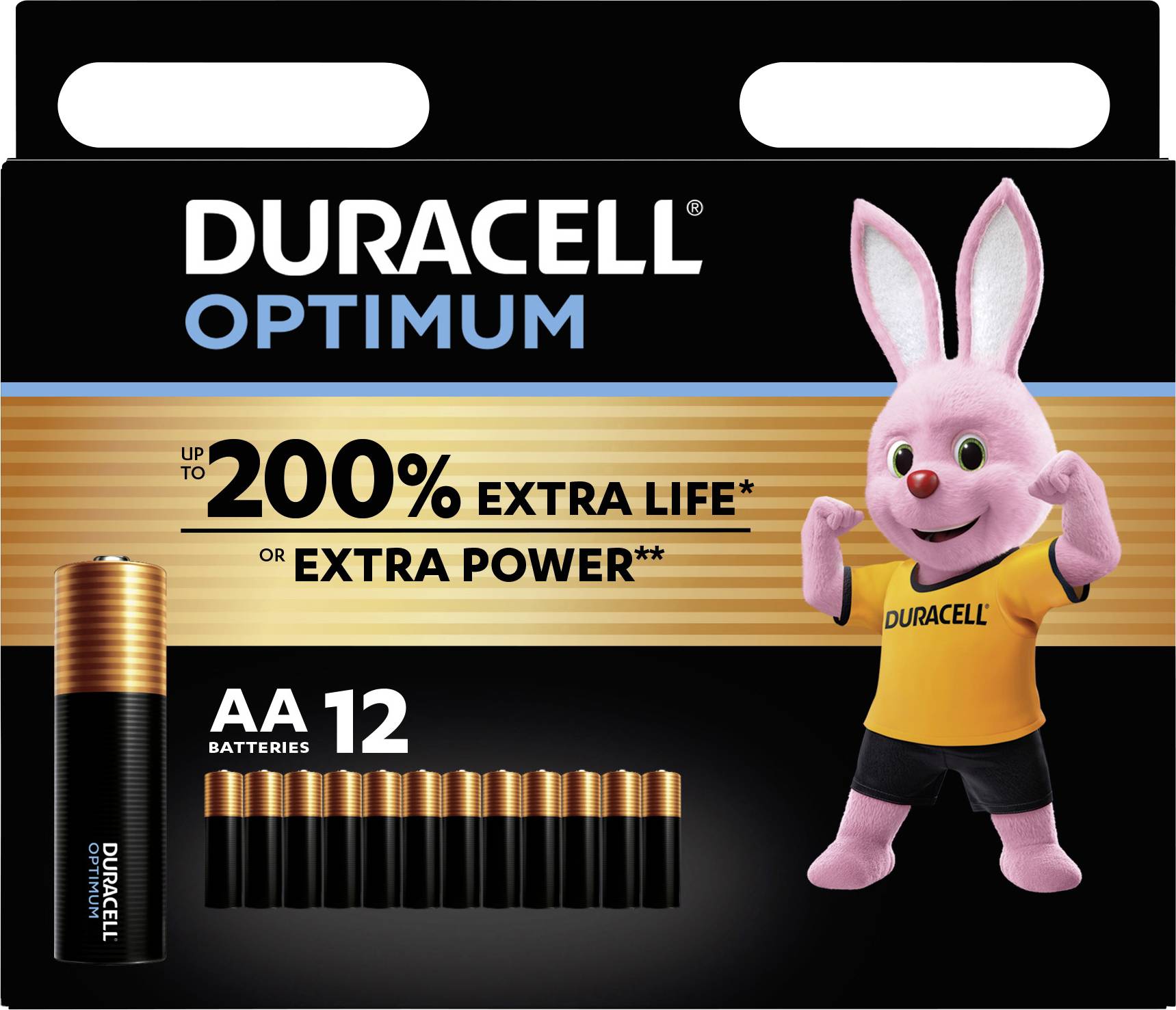 Duracell Optimum Ceruzaelem Alkáli mangán 1.5 V 12 db