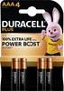 Duracell Mikroelem Plus Power Boost Alkáli mangán 1.5 V 4 db