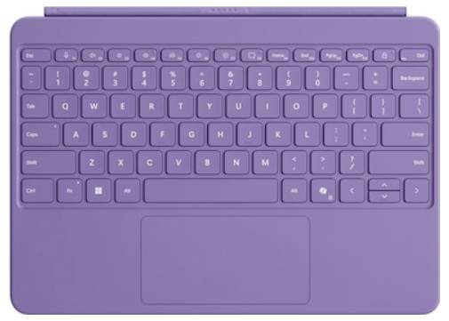 Microsoft Surface Pro Keyboard Violet Tablet billentyűzet Alkalmas márka (tablet): Microsoft-0