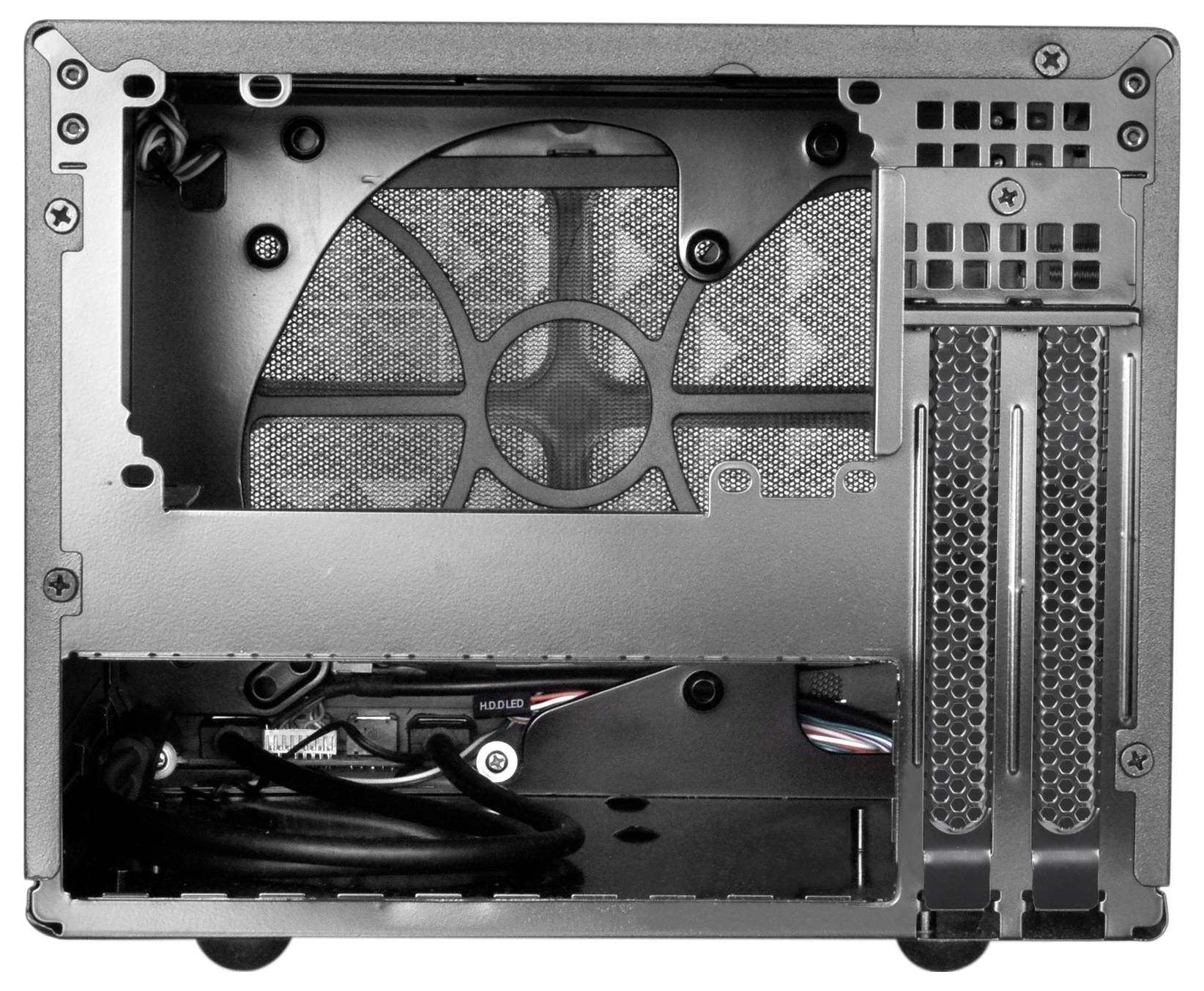 Silverstone SST-SG13B-C Számítógép ház Fekete-2