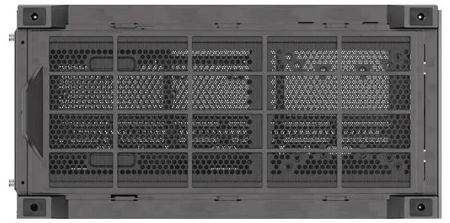 Xilence Gleam Midi torony Számítógép ház Fekete Oldalsó szélvédő-8
