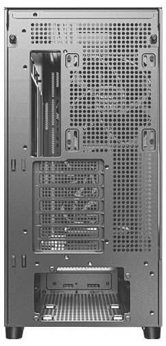 Antec FLUX SE Midi torony Számítógép ház Fekete, Fa-2