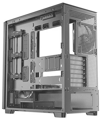 Antec FLUX SE Midi torony Számítógép ház Fekete, Fa-3