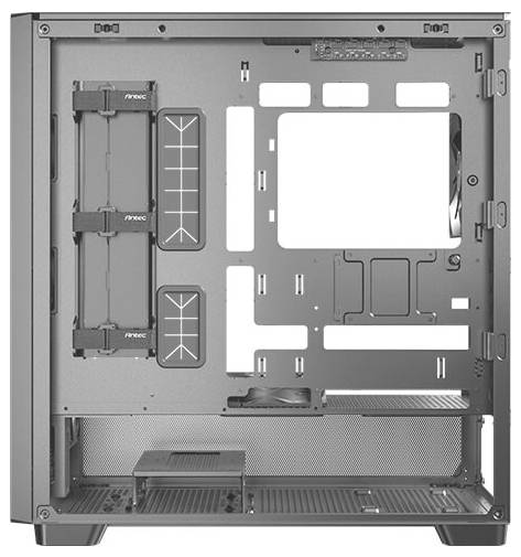 Antec FLUX SE Midi torony Számítógép ház Fekete, Fa-6