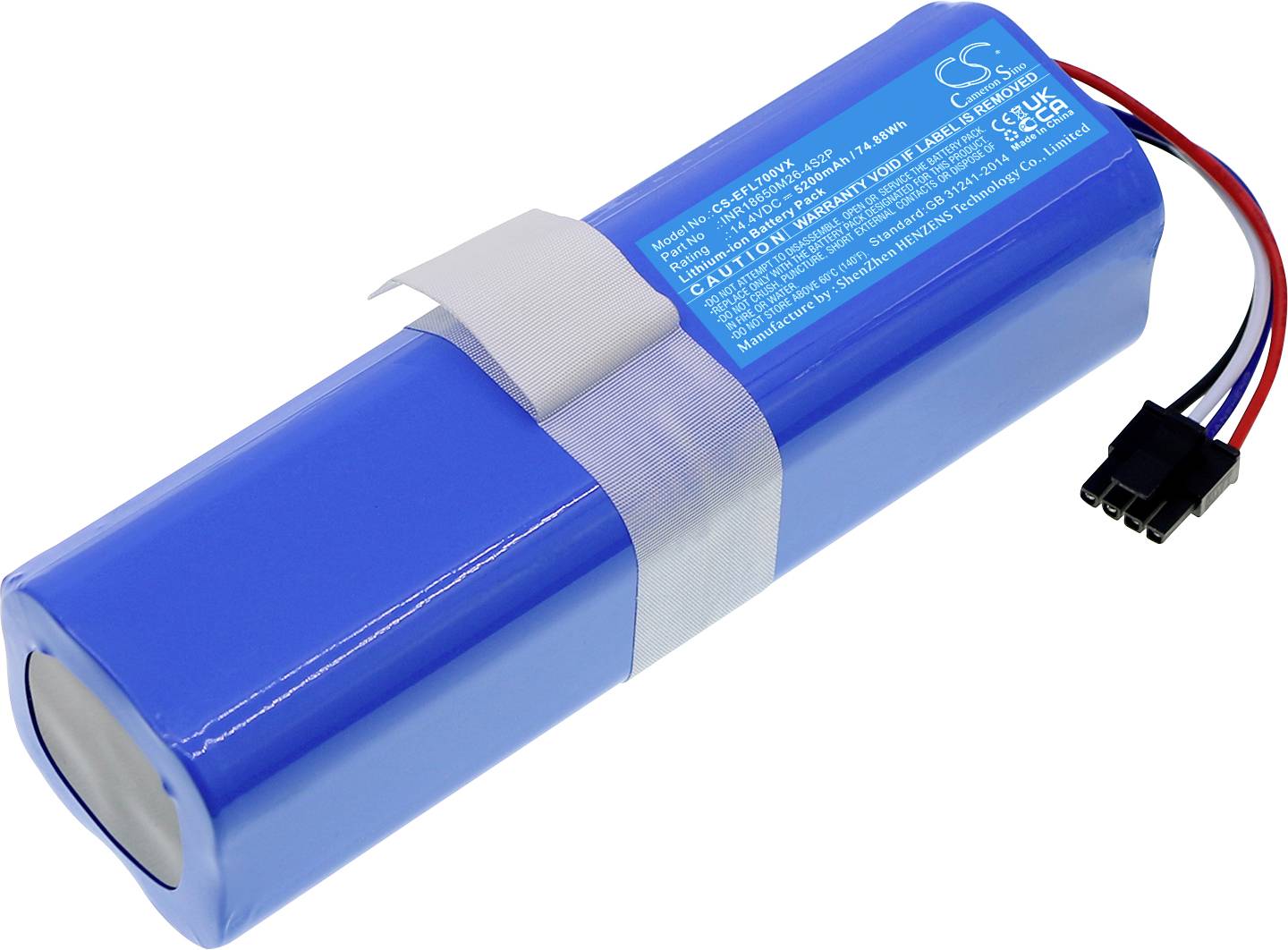 CS Cameron Sino Szerszám akku 14.4 V 5200 mAh