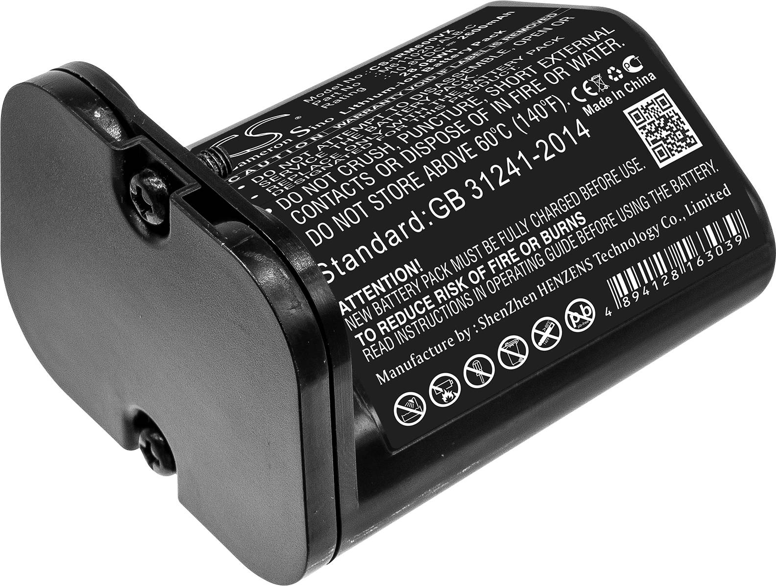 CS Cameron Sino Szerszám akku 10.8 V 2600 mAh