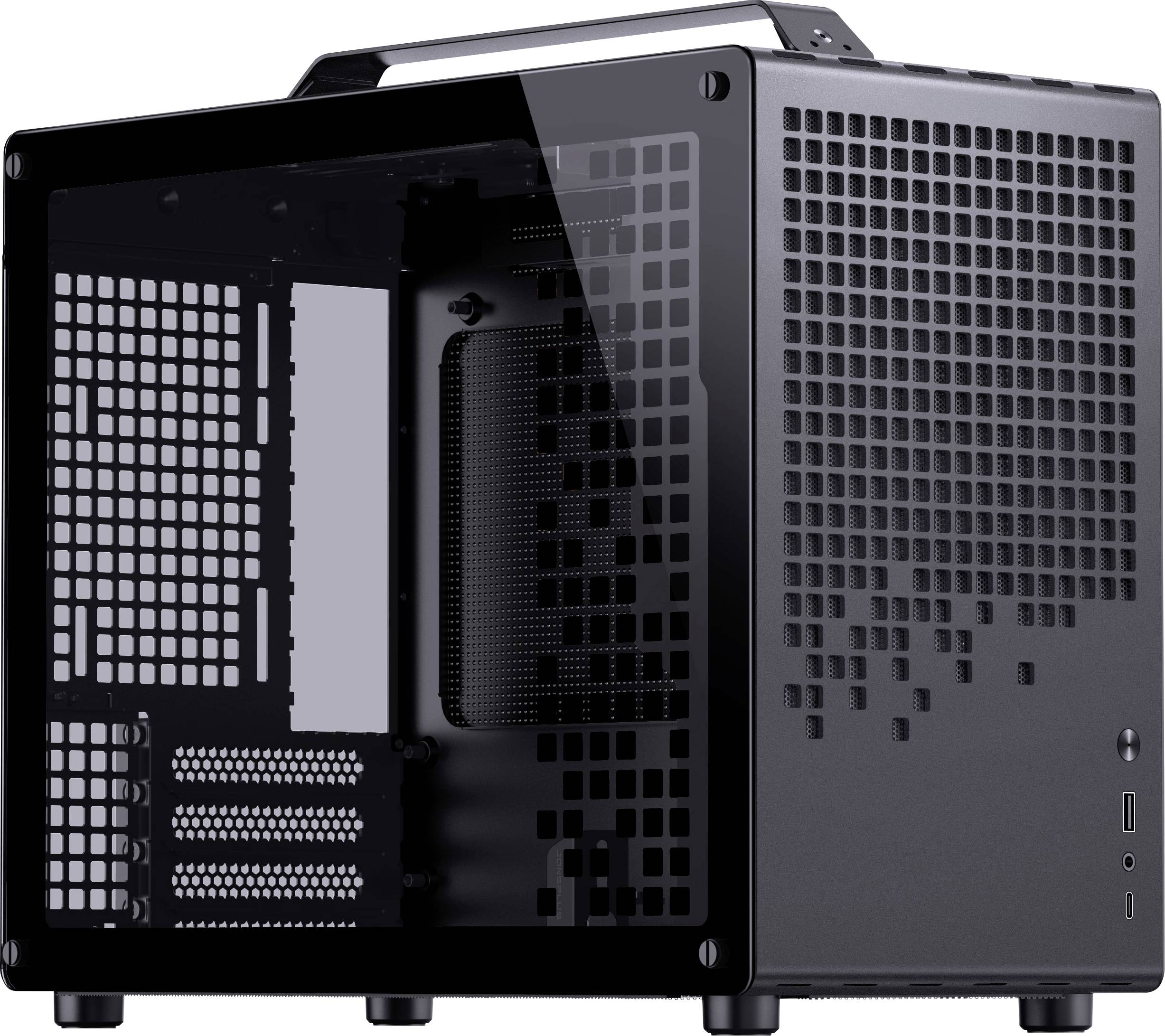 Jonsbo Z20 Mikro torony Ház, Gaming doboz, Számítógép ház Fekete-0